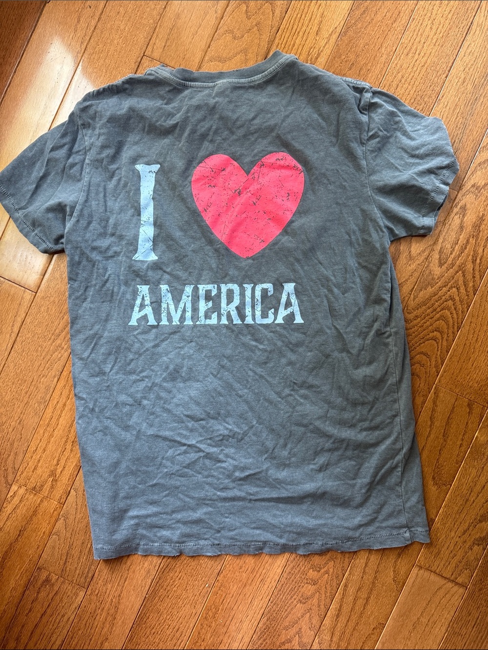 Living Fully - Mallory Ervin - I love America shirt